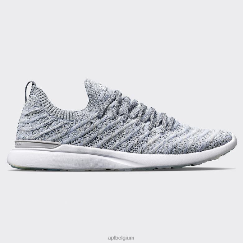 Heren techloomgolf 62 406TH834 rennen regendruppel/middernacht/melange APL