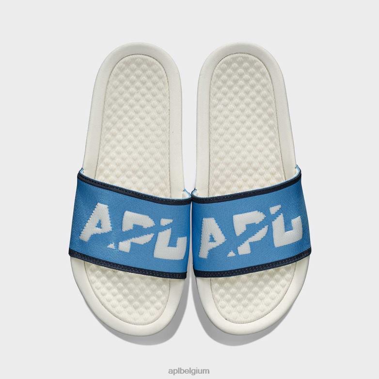 vrouwen groot logo techloom dia 1 406TH548 dia's ivoor/kustblauw/middernacht APL