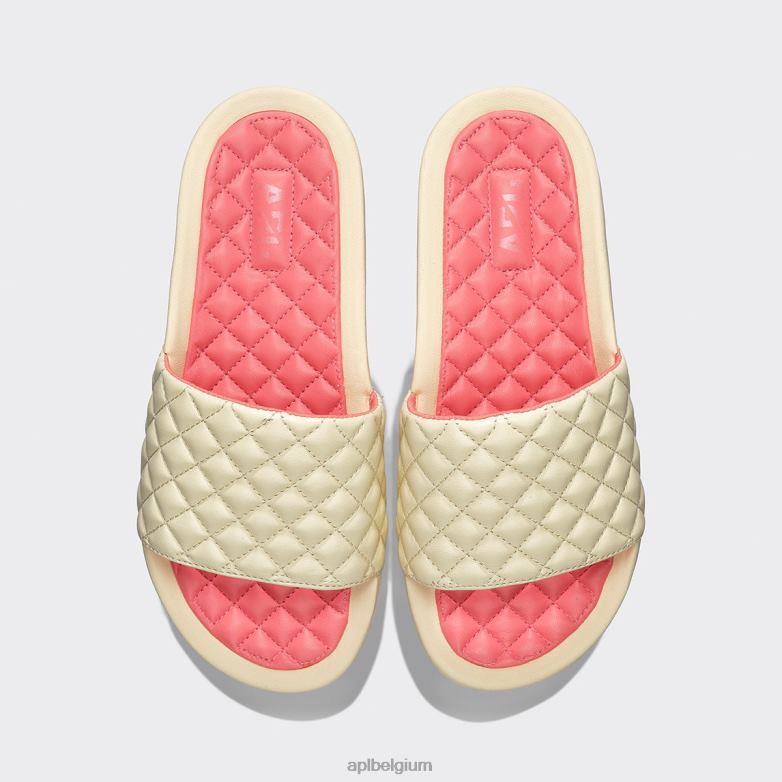 vrouwen lusso glijbaan 11 406TH526 dia's vanille/vuurkoraal APL