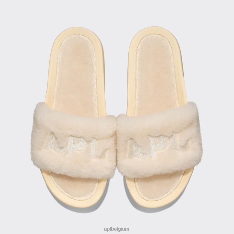 vrouwen shearling glijbaan 406TH527 dia's vanille APL