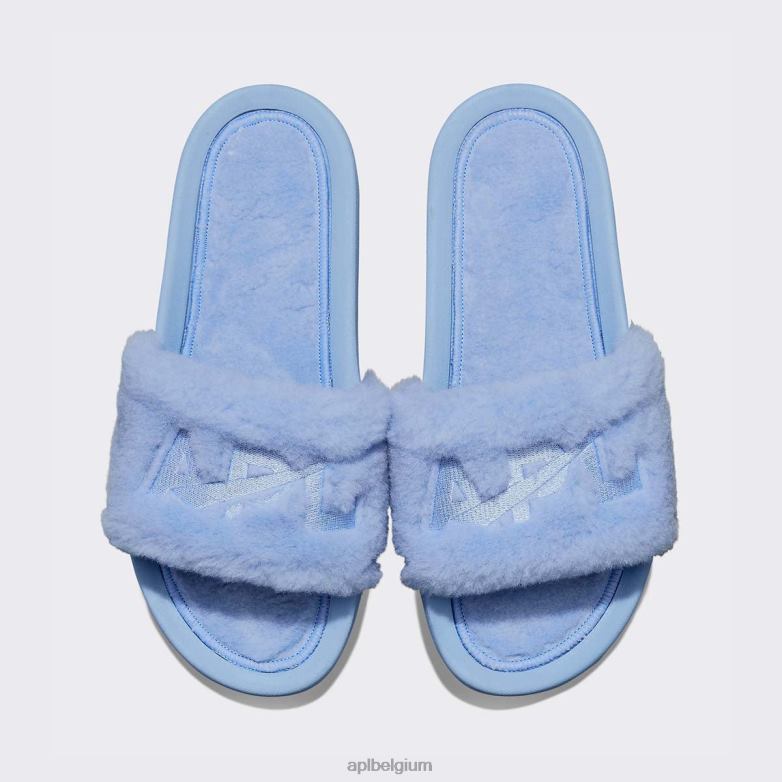 vrouwen shearling glijbaan 406TH600 dia's ijsblauw APL