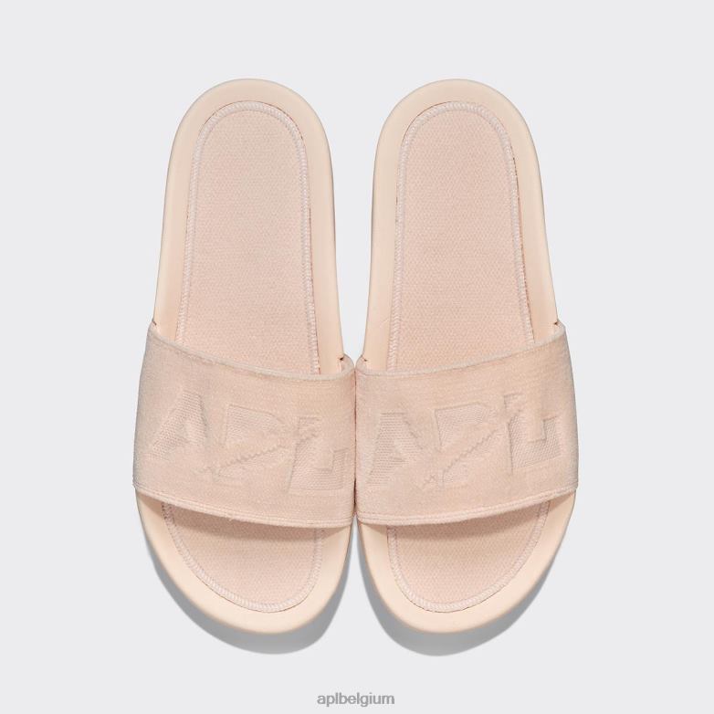 vrouwen techloom fluwelen glijbaan 406TH536 dia's crème APL