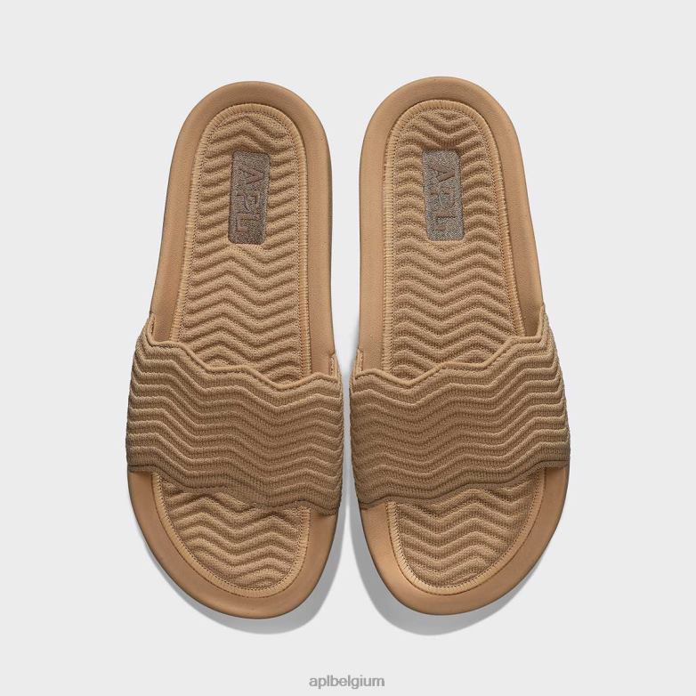 vrouwen techloom zigzag glijbaan 406TH571 dia's bruinen APL