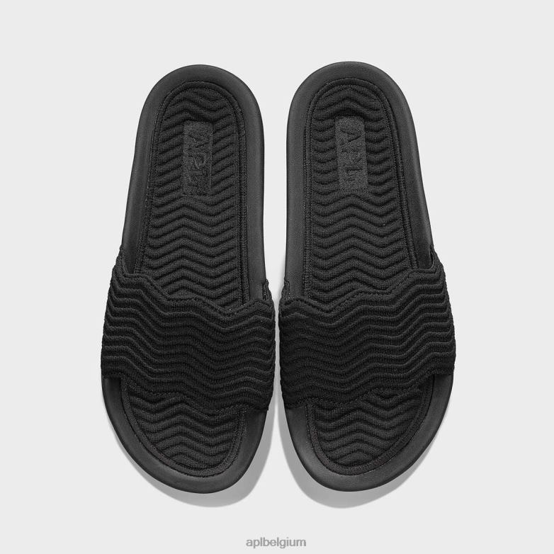 vrouwen techloom zigzag glijbaan 406TH578 dia's zwart APL