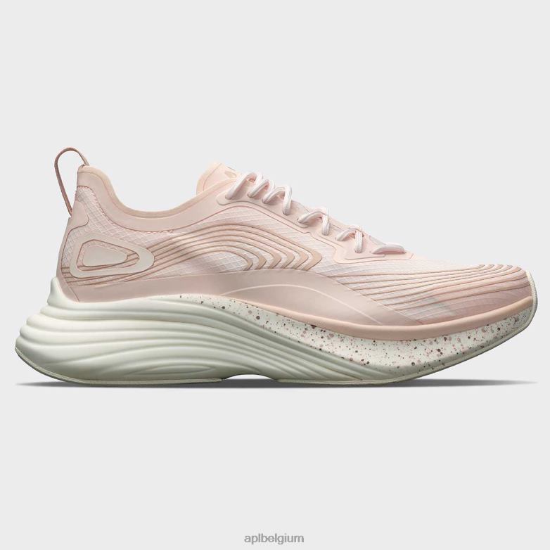 vrouwen stroomlijnen 18 406TH65 rennen creme/rozenstof/strandhout APL