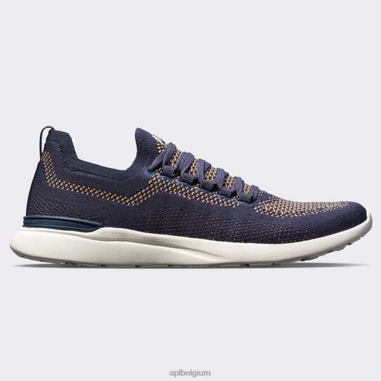 vrouwen techloom bries 35 406TH173 rennen middernacht/bruin/ivoor APL