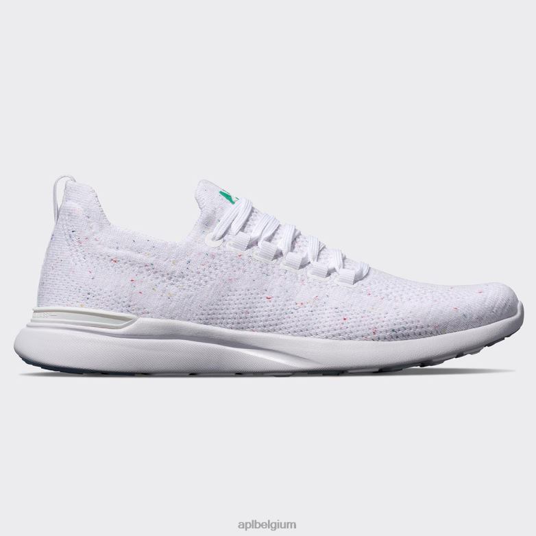 vrouwen techloom briesje 34 406TH124 rennen wit/confetti APL