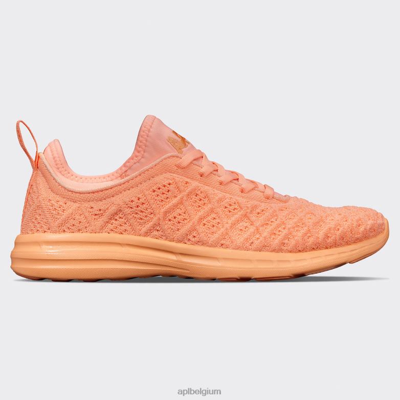 vrouwen techloom fantoom 44 406TH341 rennen neon perzik APL