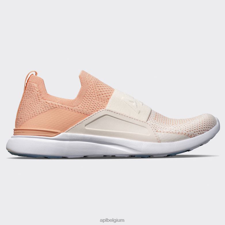 vrouwen techloom gelukzaligheid 24 406TH39 rennen blush/zeezout/wit APL