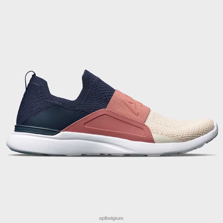 vrouwen techloom gelukzaligheid 25 406TH110 rennen marine/ceder/strand APL
