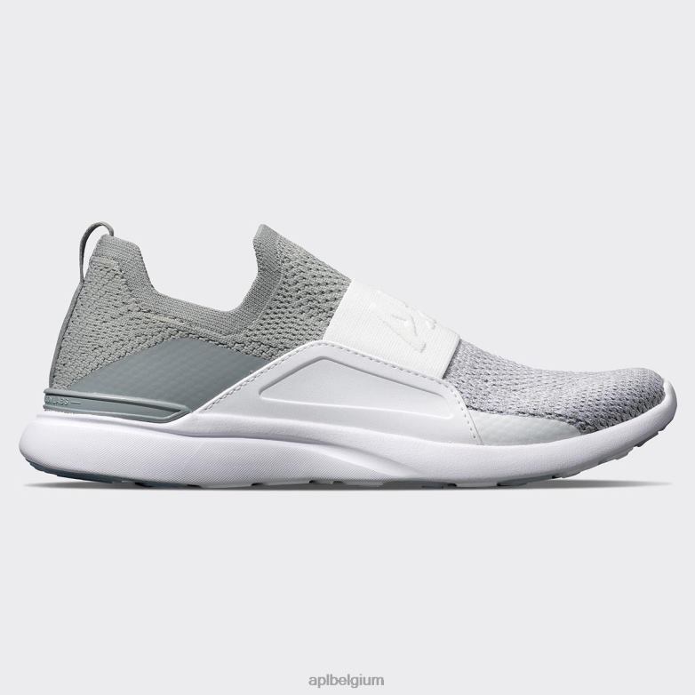 vrouwen techloom gelukzaligheid 25 406TH92 rennen cement/wit/melange APL
