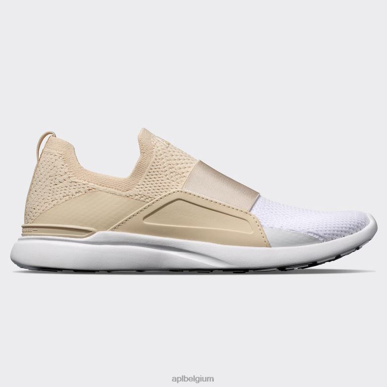 vrouwen techloom gelukzaligheid 27 406TH272 rennen strand/wit APL