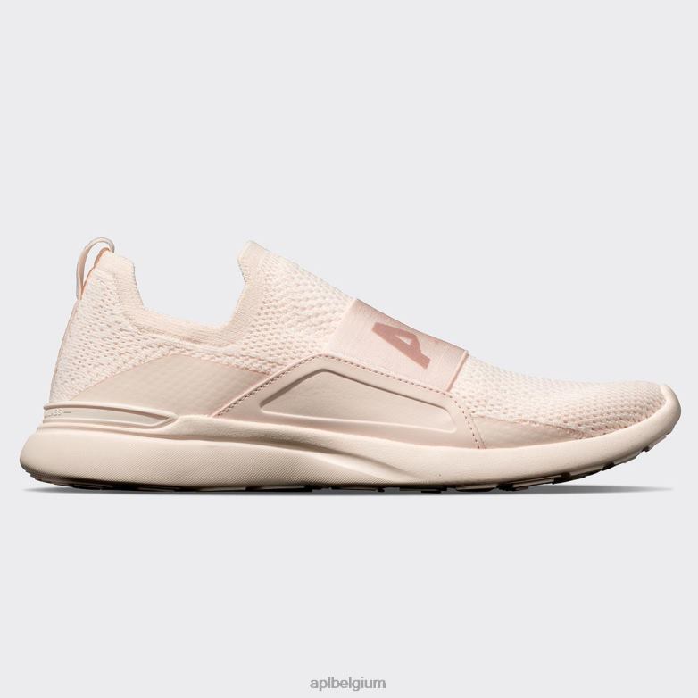 vrouwen techloom gelukzaligheid 28 406TH312 rennen triple creme/rozenpoeder APL
