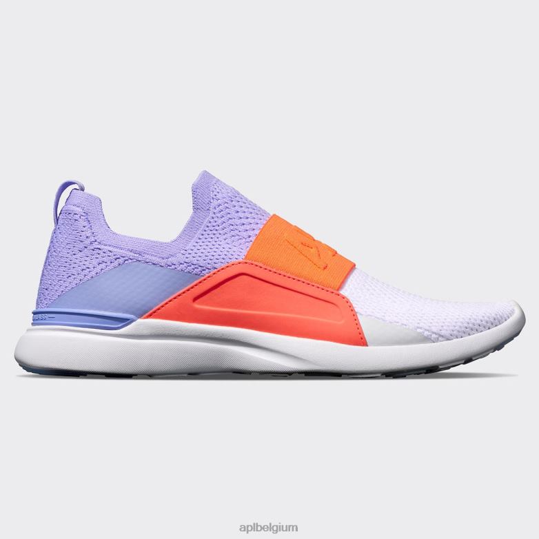 vrouwen techloom gelukzaligheid 29 406TH363 rennen klokje/impuls rood/wit APL