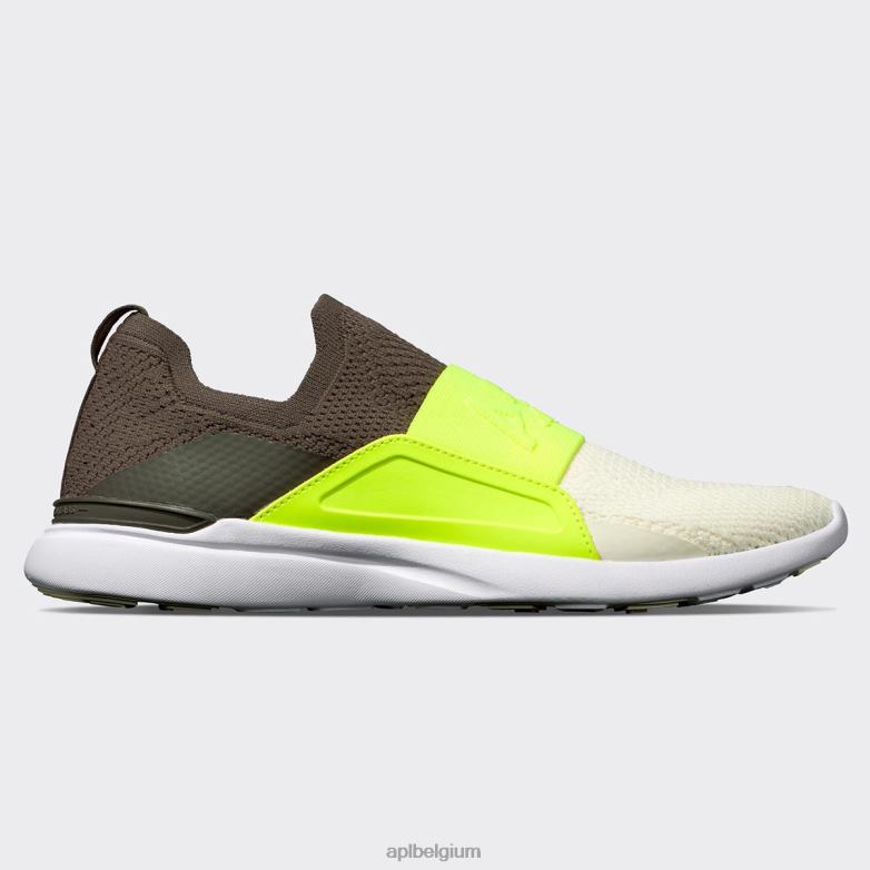 vrouwen techloom gelukzaligheid 30 406TH436 rennen chocolade/energie/ongerept APL
