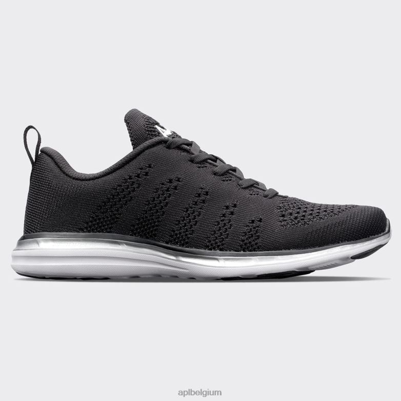 vrouwen techloom pro 47 406TH321 rennen zwart/metallic zilver APL