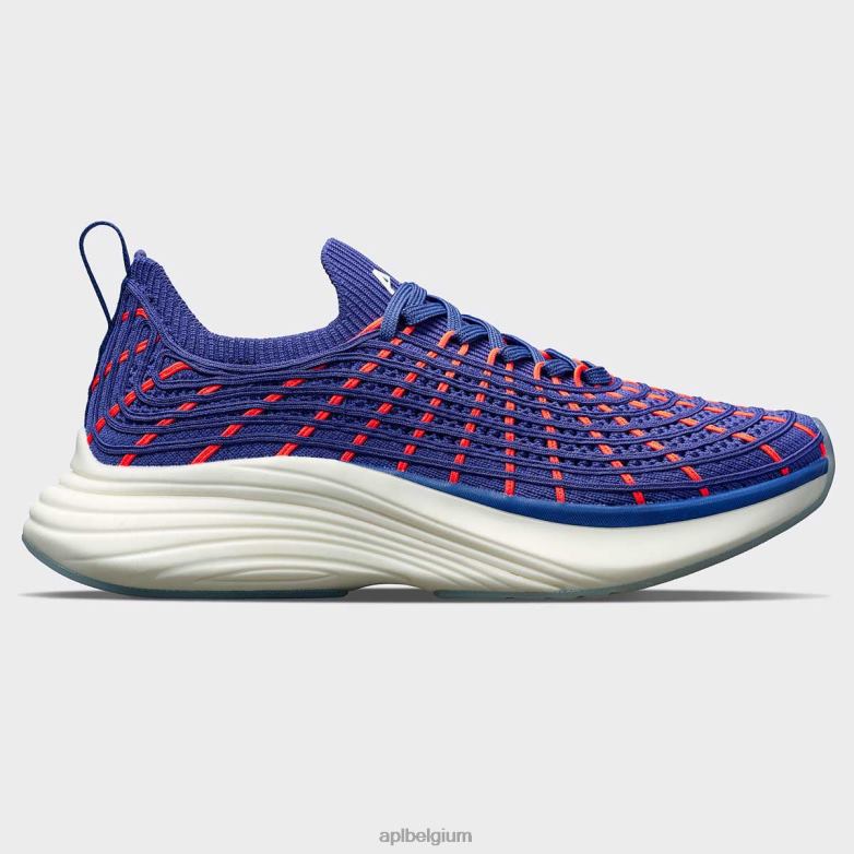 vrouwen techloom-zipline 64 406TH106 rennen blauwe waas/impuls rood APL