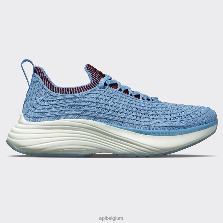 vrouwen techloom-zipline 64 406TH31 rennen ijsblauw/bordeaux/geribbeld APL