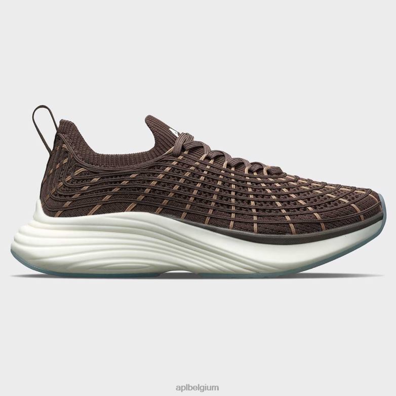 vrouwen techloom-zipline 64 406TH78 rennen chocolade/karamel APL