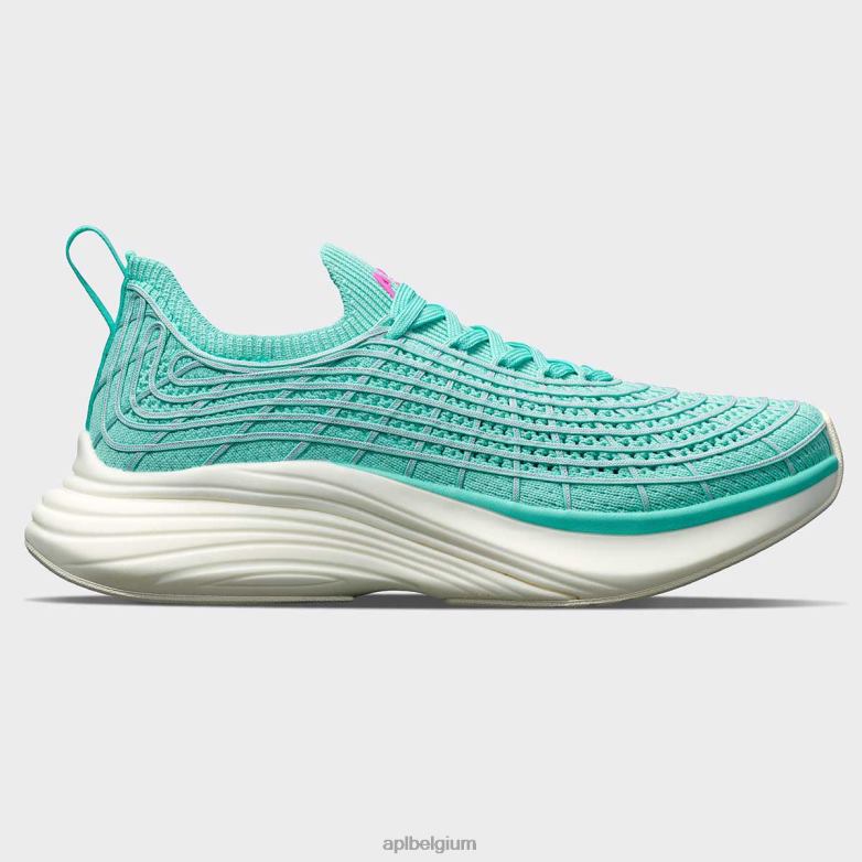vrouwen techloom-zipline 64 406TH99 rennen munt/fusieroze APL