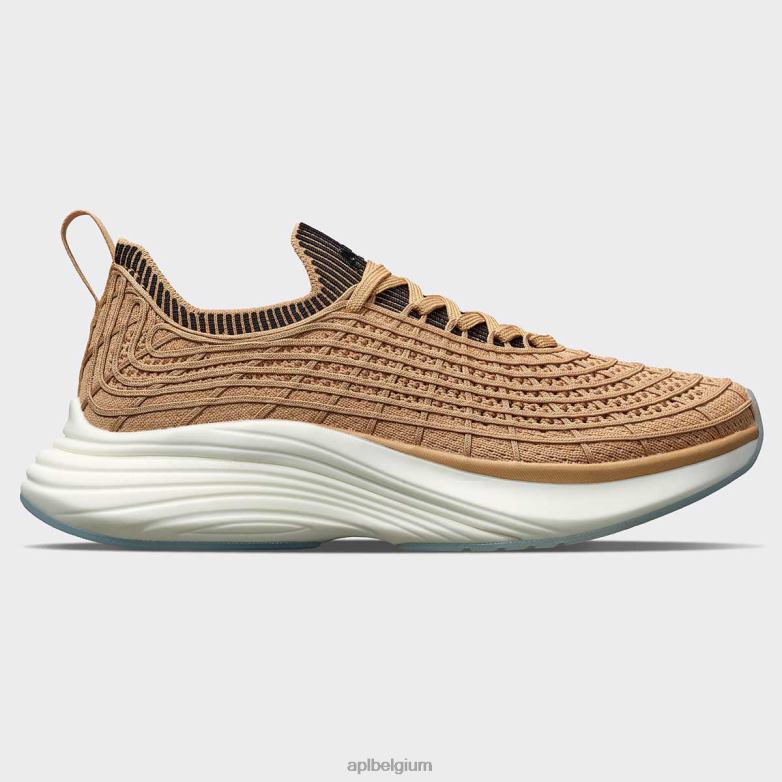 vrouwen techloom-zipline 66 406TH372 rennen bruin/zwart/geribbeld APL