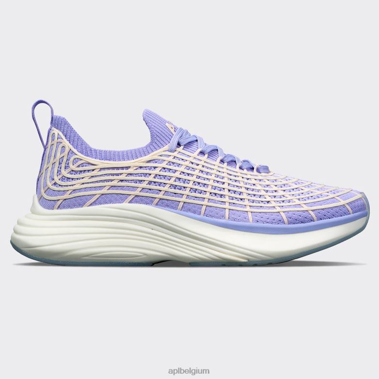 vrouwen techloom-zipline 67 406TH434 rennen klokje/ongerept/creme APL