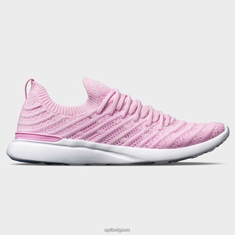 vrouwen techloomgolf 56 406TH60 rennen zachtroze/gebleekt roze/melange APL