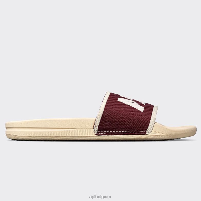 vrouwen groot logo techloom dia 1 406TH528 dia\s vanille/bordeaux/zeezout APL