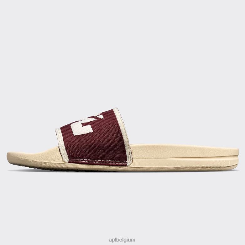vrouwen groot logo techloom dia 1 406TH528 dia\s vanille/bordeaux/zeezout APL