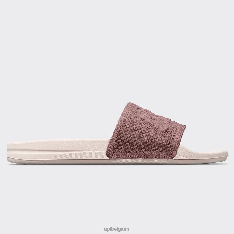 vrouwen groot logo techloom dia 1 406TH537 dia\s creme/rozenstof/strandhout APL