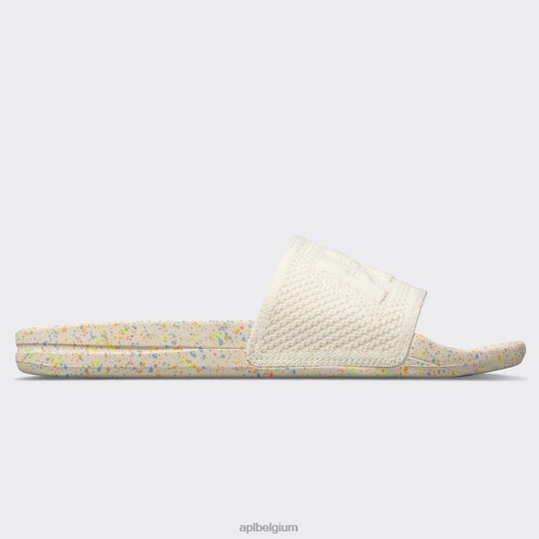 vrouwen groot logo techloom dia 1 406TH553 dia\s ongerept/neon/spikkel APL