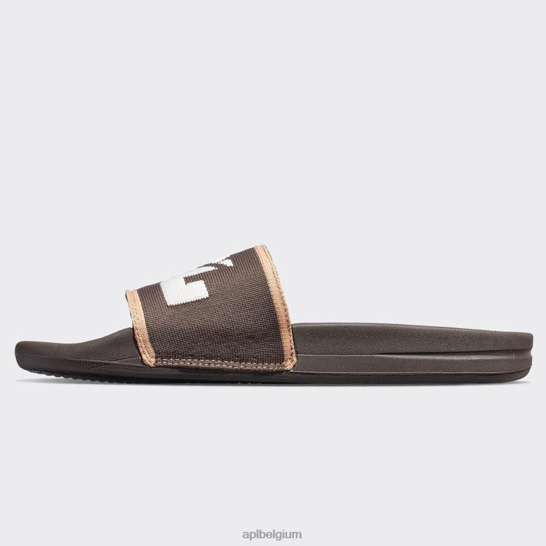 vrouwen groot logo techloom dia 2 406TH565 dia\s chocolade/ivoor/karamel APL