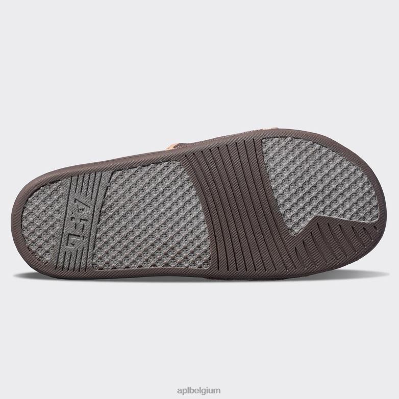 vrouwen groot logo techloom dia 2 406TH565 dia\s chocolade/ivoor/karamel APL
