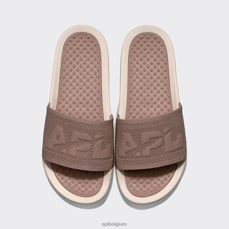 vrouwen groot logo techloom dia 2 406TH566 dias amandel/ongerept APL
