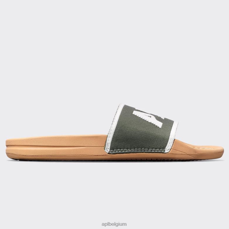 vrouwen groot logo techloom dia 2 406TH572 dia\s bruin/vermoeidheid/ivoor APL