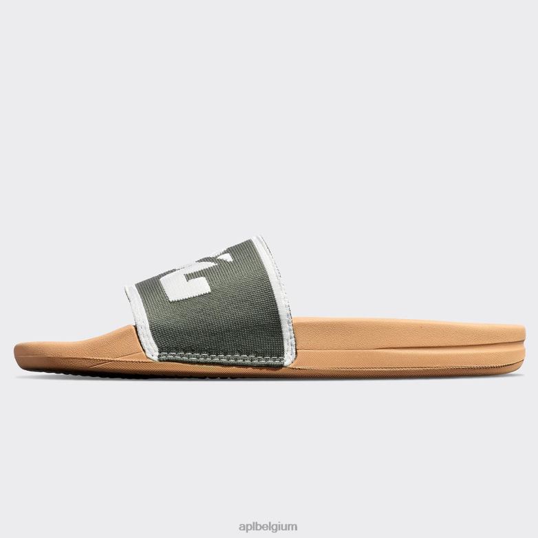 vrouwen groot logo techloom dia 2 406TH572 dia\s bruin/vermoeidheid/ivoor APL