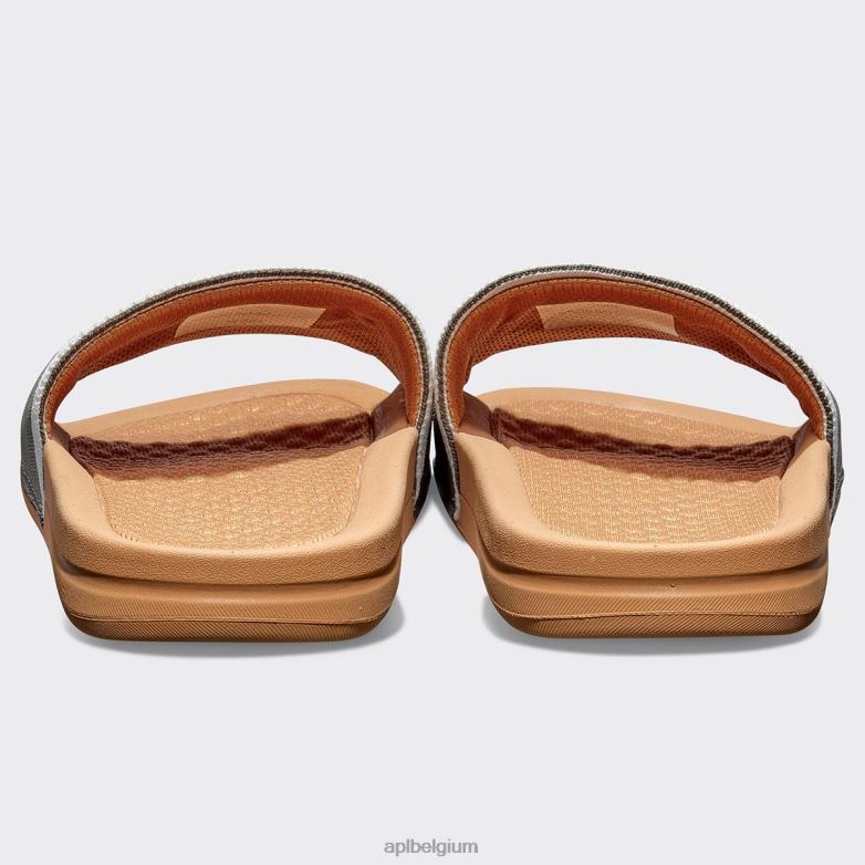 vrouwen groot logo techloom dia 2 406TH572 dia\s bruin/vermoeidheid/ivoor APL
