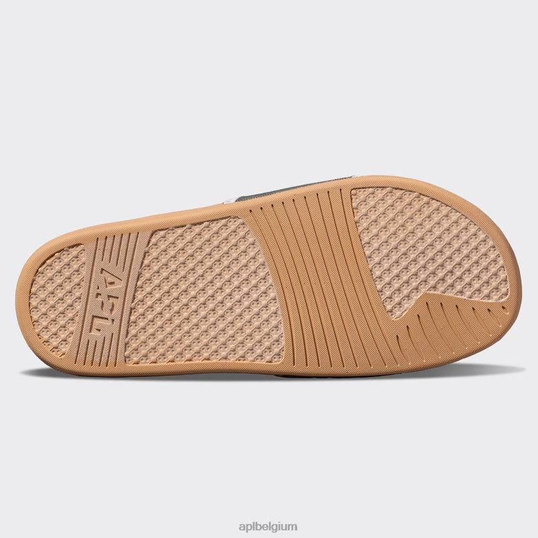vrouwen groot logo techloom dia 2 406TH572 dia\s bruin/vermoeidheid/ivoor APL