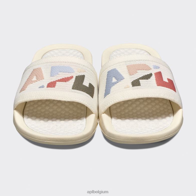 vrouwen groot logo techloom dia 3 406TH613 dia\s gaaf/pastel/geblokkeerd APL