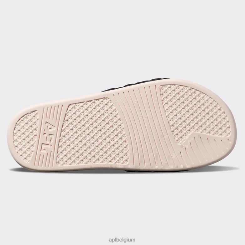 vrouwen lusso glijbaan 11 406TH540 dia\s zwart/creme APL