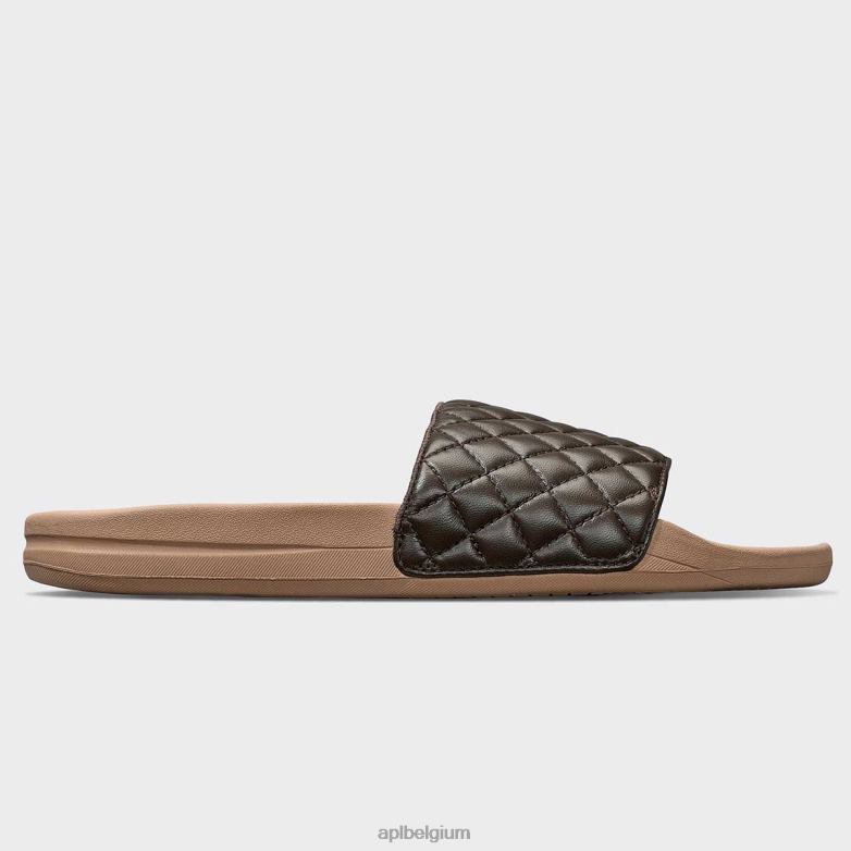 vrouwen lusso glijbaan 11 406TH570 dia\s chocolade/karamel APL