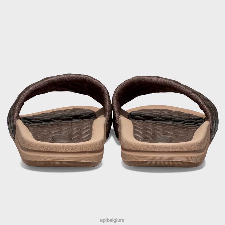 vrouwen lusso glijbaan 11 406TH570 dia\s chocolade/karamel APL