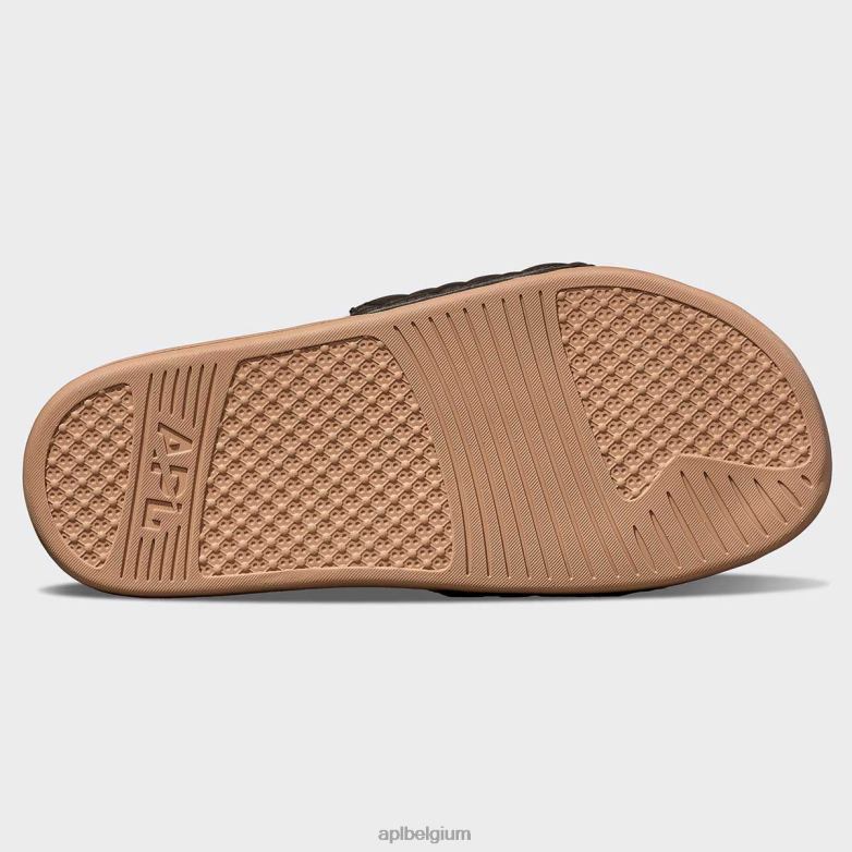 vrouwen lusso glijbaan 11 406TH570 dia\s chocolade/karamel APL