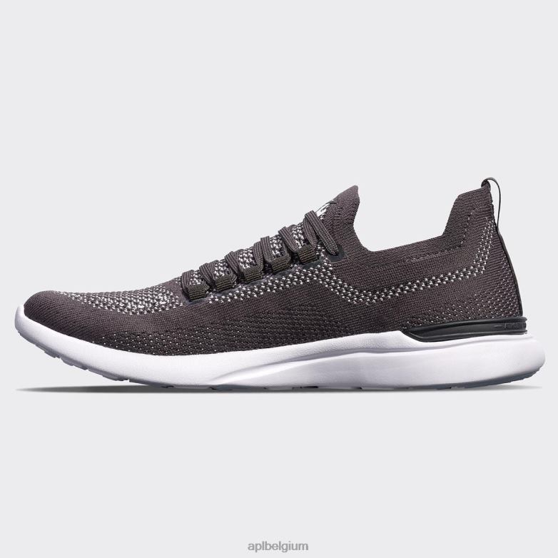 vrouwen techloom bries 35 406TH143 rennen antraciet/staalgrijs/wit APL