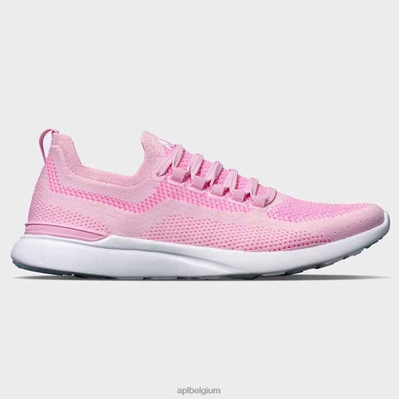 zachtroze/fusion roze/wit