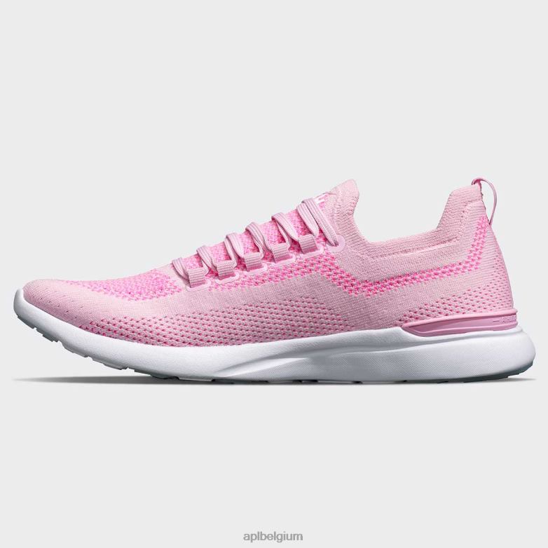 vrouwen techloom briesje 34 406TH58 rennen zachtroze/fusion roze/wit APL