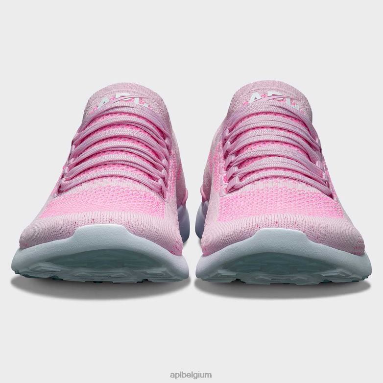 vrouwen techloom briesje 34 406TH58 rennen zachtroze/fusion roze/wit APL