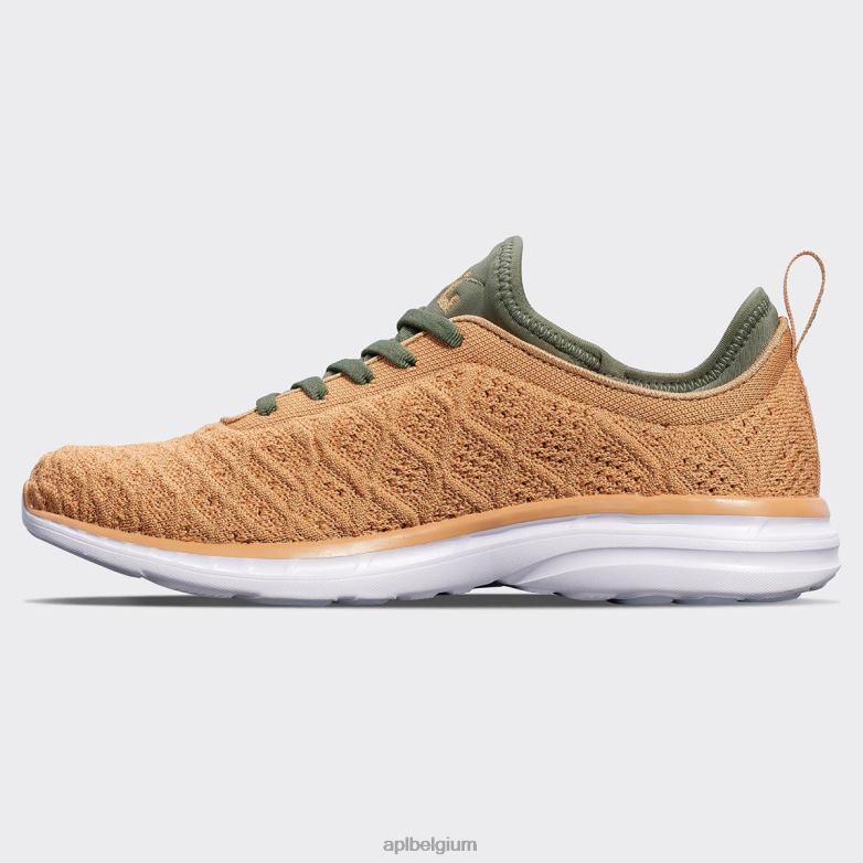 vrouwen techloom fantoom 43 406TH153 rennen bruin/vermoeid/wit APL