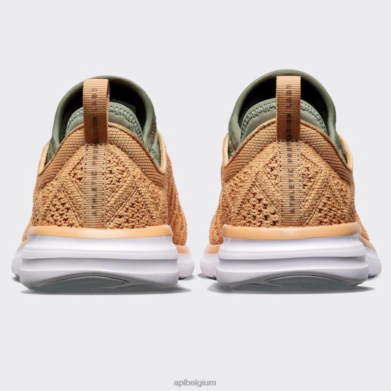 vrouwen techloom fantoom 43 406TH153 rennen bruin/vermoeid/wit APL