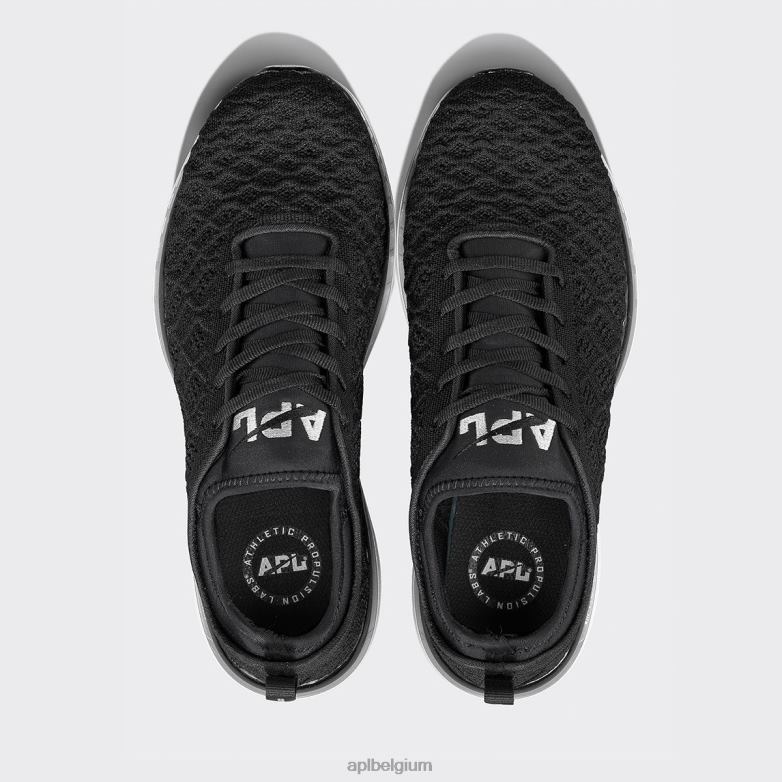 vrouwen techloom fantoom 43 406TH263 rennen zwart/metallic zilver APL